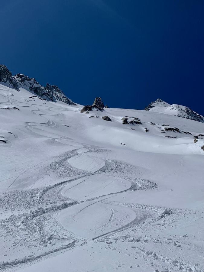 Appartement Avec Jacuzzi Dans Chalet Prive, Grande Terrasse, Parking Gratuit Les Houches Luaran gambar