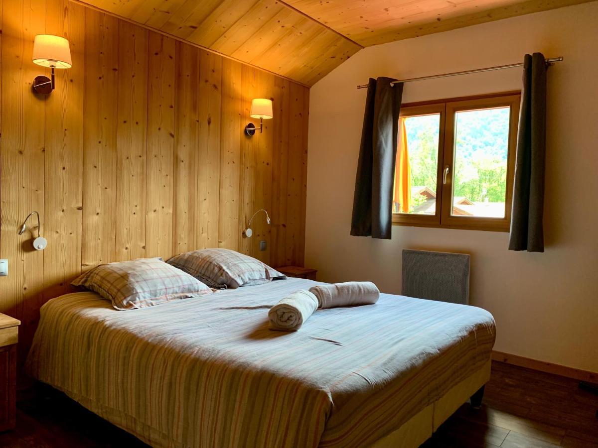 Appartement Avec Jacuzzi Dans Chalet Prive, Grande Terrasse, Parking Gratuit Les Houches Luaran gambar
